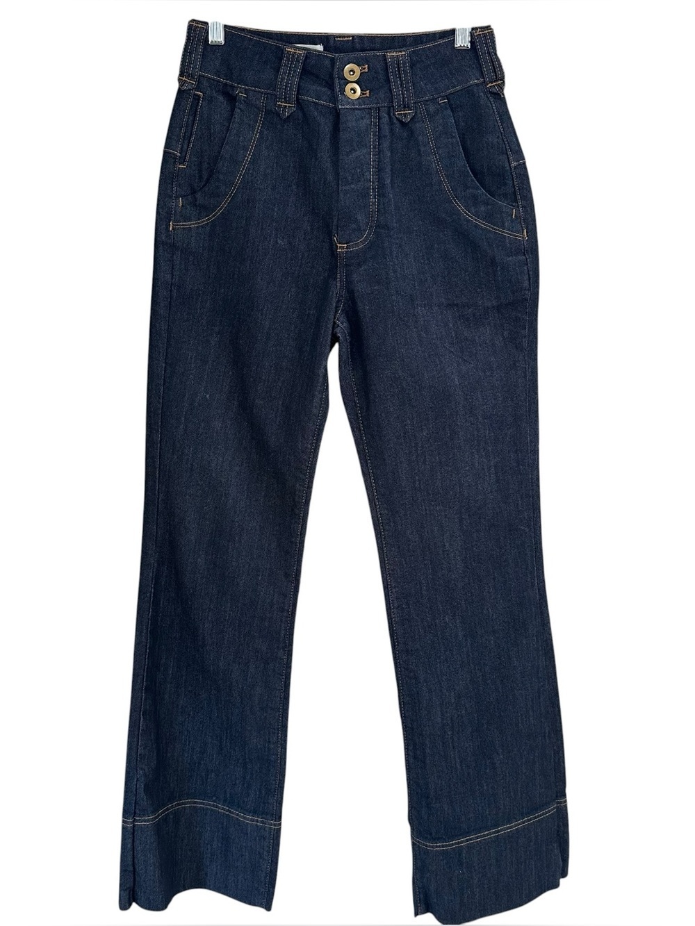Anthropologie Pilcro High Rise Bootcut Flare Jeans Dark Wash Size 27